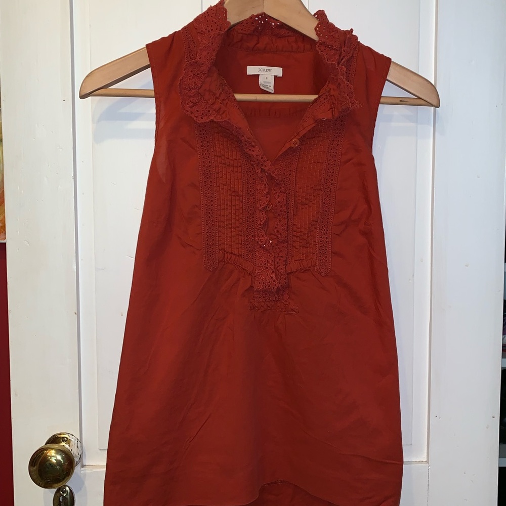 J. Crew Button-Up Cotton Blouse